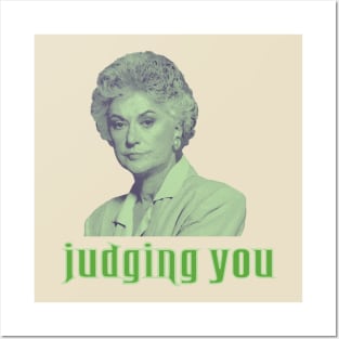 Judging You Posters and Art
